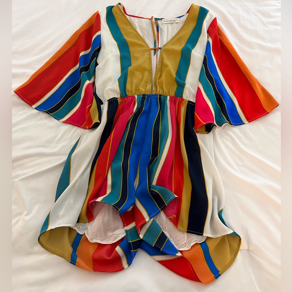 Striped Romper